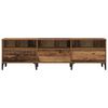 vidaXL TV Cabinet Old Wood 150 x 30 x 45 cm Engineered Wood and Iron
