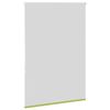 vidaXL Roller Blind Blackout Leaves Green 110x130 cm Fabric Width 105.7 cm Polyester