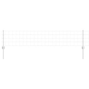 vidaXL Welded Wire Fence 25 x 0.4 m (W x H) Hot-Dip Galvanised Steel