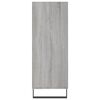vidaxL Shelf Cabinet Grey Sonoma 69.5x32.5x90 cm Engineered Wood