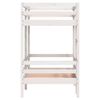 vidaXL Bunk Bed without Mattress White 90x190 cm Single Solid Wood Pine