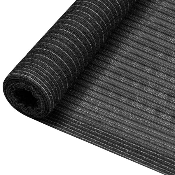 vidaXL Privacy Net Anthracite 1.5x25 m HDPE 75 g/m&sup2;