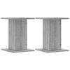 vidaXL Plant Stands 2 pcs Grey Sonoma 30x30x40 cm Engineered Wood