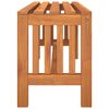 vidaXL Garden Bench 110 cm Solid Wood Eucalyptus