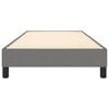 vidaXL Box Spring Bed Frame Dark Grey Single Fabric (UK/IE/FI/NO only)
