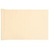 vidaXL Balcony Privacy Screen Cream 800x120 cm PVC