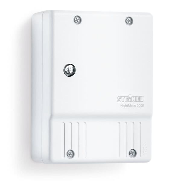 Steinel Photoelectric Lighting Controller NightMatic 2000 White