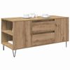 vidaXL Coffee Table Artisan Oak 102 x 44.5 x 50 cm Engineered Wood