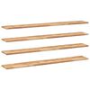 vidaXL Floating Shelves 4 pcs 140x20x2 cm Oil Finished