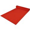 vidaXL Carpet Red 1 x 5 m Polyester