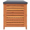 vidaXL Garden Storage Box 90x48x55 cm Solid Wood Eucalyptus