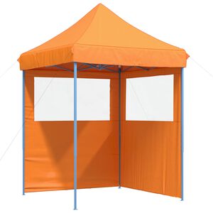 vidaXL Party Tent 200 x 200 x 306 cm Orange Oxford Fabric