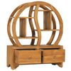vidaXL Cabinet with Yin Yang Shelf 68x26x83 cm Solid Teak Wood
