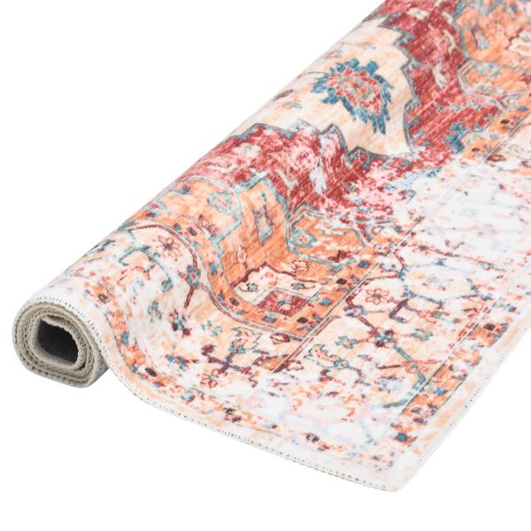 vidaXL Printed Rug Washable Foldable Multicolour 180x270 cm Polyester