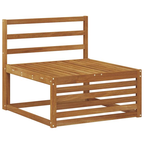 vidaXL Sofa Sets 10 pcs Natural Solid Acacia Wood