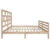 vidaXL Bed Frame without Mattress Solid Wood Super King Size