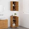 vidaXL Bathroom Furniture Set VIGO 2 pcs Brown and Honey Brown