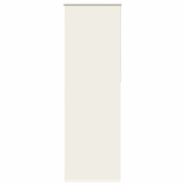 vidaXL Roller Blind Blackout Off White 70x210 cm Fabric Width 65.7 cm Polyester