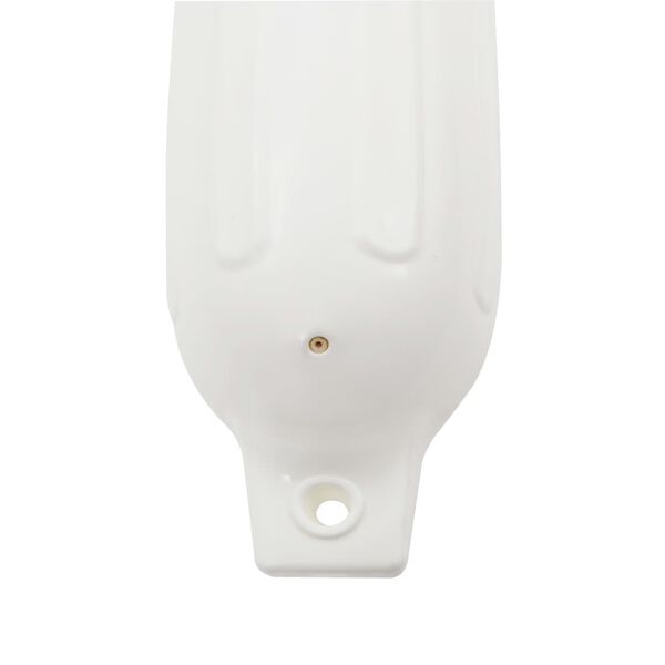 vidaXL Boat Fenders 4 pcs White 41x11.5 cm PVC