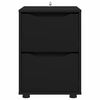 vidaXL Storage Cabinet Black 40 x 48 x 57 cm Engineered Wood