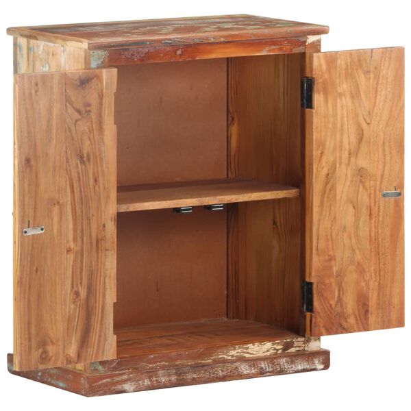 vidaXL Sideboard with Buddha Cladding 60x35x75 cm Solid Reclaimed Wood