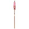 vidaXL Balinese Parasol Pink 95 x 95 x 260 cm Cotton and Wood