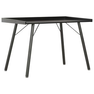 vidaXL Desk Black 90x50x79 cm