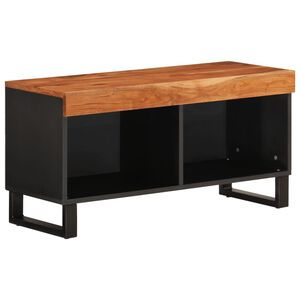 vidaXL TV Cabinet 85x33x43.5 cm Solid Wood Acacia