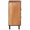 vidaXL Sideboard Acacia Brown Finish 60 x 33 x 75 cm Solid Mango Wood