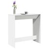 vidaXL Bar Table White 102x50x103.5 cm Engineered Wood