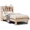 vidaXL Bed Frame without Mattress 100x200 cm Solid Wood Pine