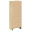 vidaXL Bookcase Sonoma Oak 40x24x109 cm Engineered Wood
