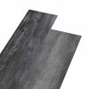vidaXL Self-adhesive Flooring Plank Shiny Grey 4.46 m&sup2; 32 pcs PVC