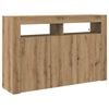 vidaXL Sideboard Artisan Oak 116 x 30 x 75 cm Engineered Wood