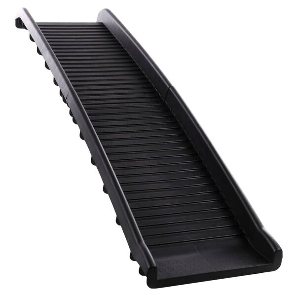 FLAMINGO Dog Ramp Collapsible Zenna 156x40x15 cm Black