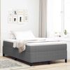vidaXL Box Spring Bed Light Grey 120 x 200 cm Velvet