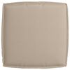 vidaXL Pallet Cushion for suitable for Seat Taupe 60 x 60 x 12 cm