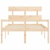 vidaXL Senior Bed without Mattress 140x200 cm Solid Wood