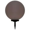 vidaXL Solar Lamp | White | Polypropylene | 50cm diameter | Colourful