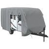 vidaXL Caravan Cover Grey 670x250x220 cm Non-woven Fabric