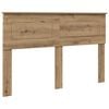 vidaXL Headboard Artisan Oak Engineered wood