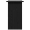 vidaXL Desk Black Oak 80x45x74 cm Engineered Wood