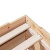 vidaXL Bed Frame No Mattress Stackable 90x190 cm Single Solid Wood