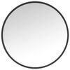 vidaXL Wall Mirror Black 50 cm