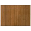 vidaXL Rug Rectangular Brown 70x100 cm Bamboo