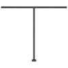 vidaXL Freestanding Manual Retractable Awning 350x250 cm Anthracite