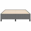vidaXL Bed Frame Light grey 160 x 200 cm Corduroy fabric