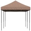 vidaXL Party Tent Folding Brown 292 x 580 x 315 cm Oxford Fabric