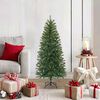 vidaXL Artificial Christmas Tree Green 120 cm PVC, PE and steel
