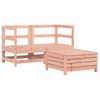 vidaXL 3 Piece Garden Sofa Set Solid Wood Douglas Fir
